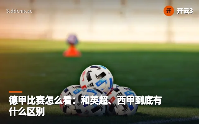 德甲比赛怎么看：和英超、西甲到底有什么区别
